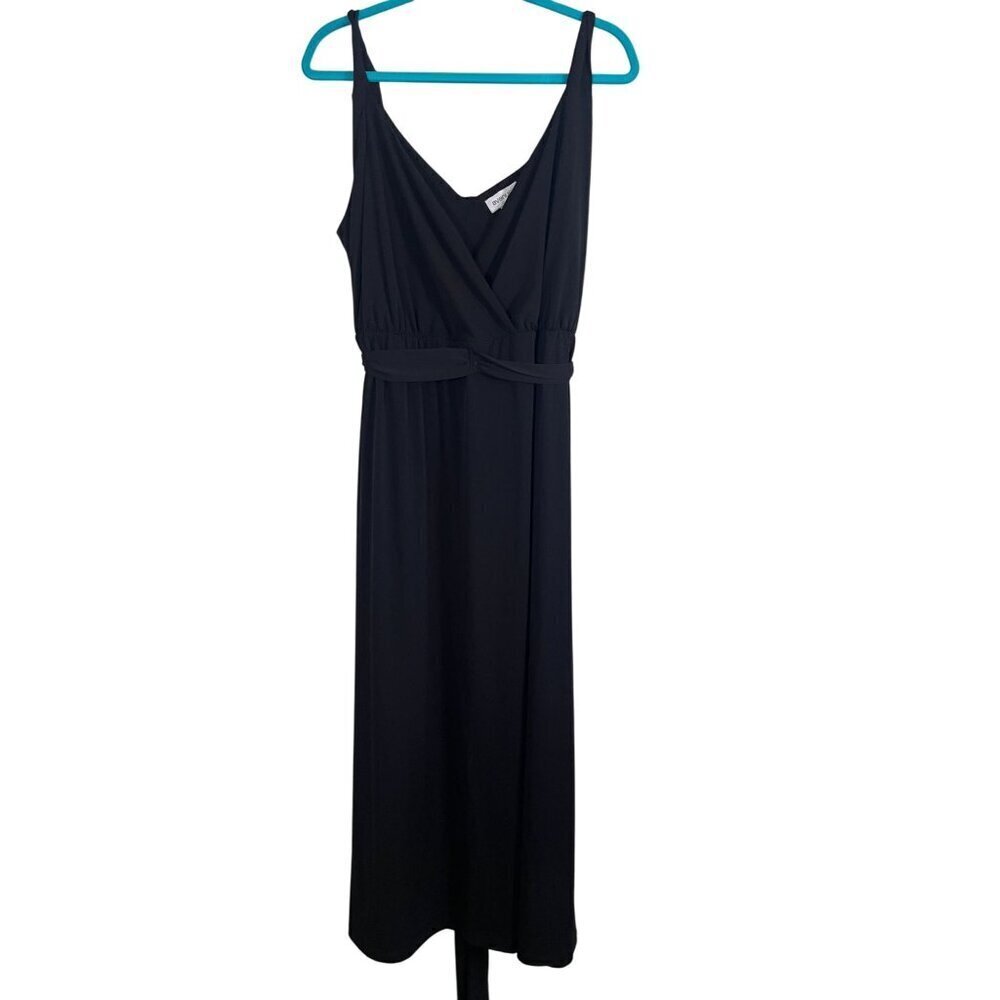 Avenue Dress 22 Black Tank Maxi Neutral Minimalist Preppy Retro Classic Staple